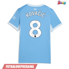 Lacne Ženy Futbalové dres Manchester City Mateo Kovacic #8 2026-27 Krátky Rukáv - Domáci